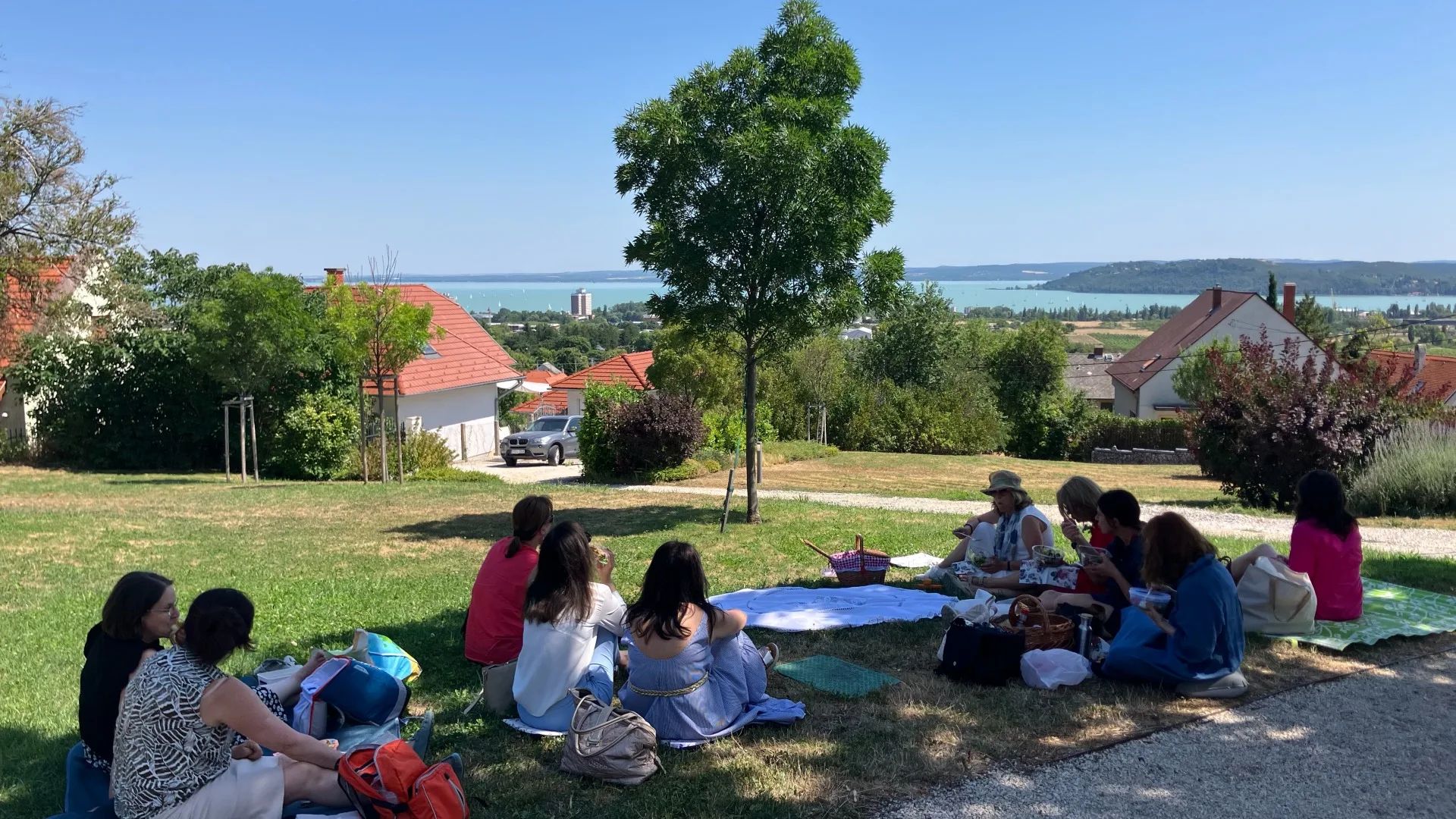 Balatonfüred; Piknik, szemlélődés